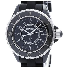 Relógio Chanel J12 de cerâmica e borracha a quartzo para mulher H0681 Outro