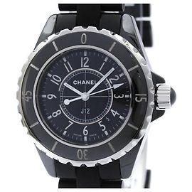Relógio Chanel J12 de cerâmica e borracha a quartzo para mulher H0681 Outro
