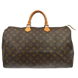 Bolsa Louis Vuitton Speedy Monogram Canvas 40 Marrom