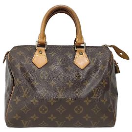 Bolsa Louis Vuitton Speedy Monogram Canvas 25 Marrom