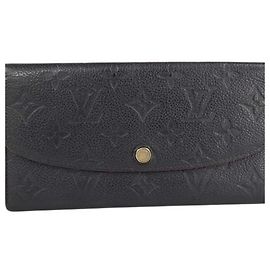 Cartera larga Louis Vuitton en Marine Rouge Roja