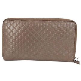 Gucci Microguccissima Travel Document Case Brown