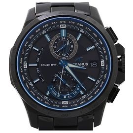 Orologio Casio Oceanus Black Titanium Solar da Uomo Altro