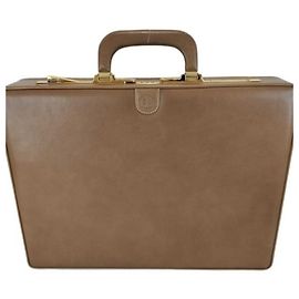 Pasta de couro marrom Loewe Marrom