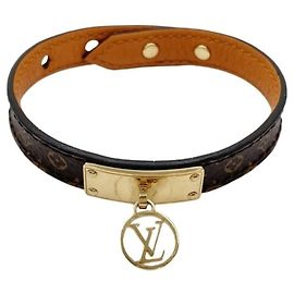 Pulsera Charm Louis Vuitton Castaño