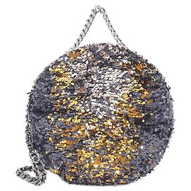 Borsa Chanel 57853 Navy Spangles Blu navy
