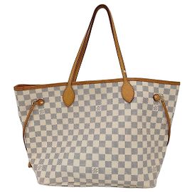 Tote Louis Vuitton Neverfull Damier azur Multicolore