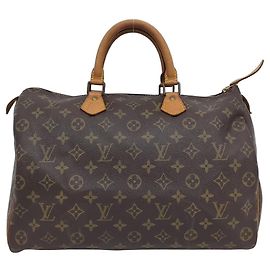 Louis Vuitton Speedy Monogram Canvas 35 Marrom