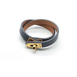 Hermès Bracciale Kelly Double Tour Hermes in pelle Mini Altro
