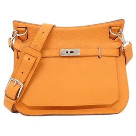 Hermès Bolsa de ombro Hermes Jypsiere 28cm Laranja