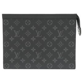 Louis Vuitton Monogram Eclipse Pochette Voyage MM Noir