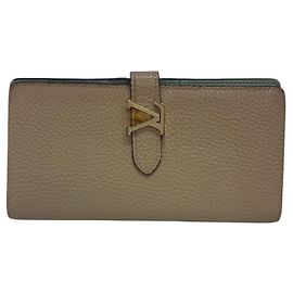 Louis Vuitton Beige Bi-fold Wallet Beige