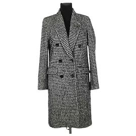 The Kooples Schwarzer Mantel Schwarz