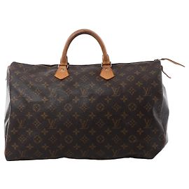 Bolsa Louis Vuitton Speedy 40 Monogram Canvas Marrom M41522 Marrom