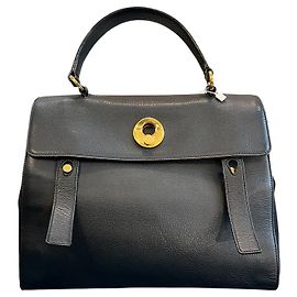 Yves Saint Laurent Muse Two Satchel aus Leder Medium Andere