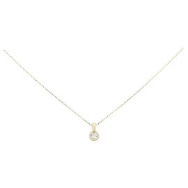 Autre Marque Collier AHKAH Au750 Diamond Doré