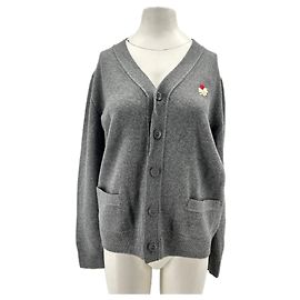 Baume & Mercier Cardigan aus Wolle Grau Grau