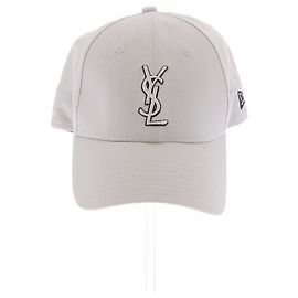 Saint Laurent Kappe weiß Weiß