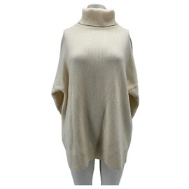 Autre Marque Pull col roulé crème Beige