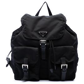 Prada Rucksack Black Tessuto Schwarz