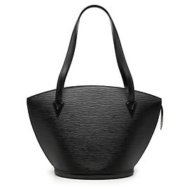 Louis Vuitton Borsa Saint Jacques GM in pelle Epi nera con tracolla lunga Nero