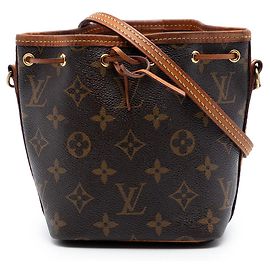 Louis Vuitton Marrom Monogram Nano Noe Marrom