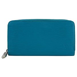 Louis Vuitton M81543 Zippy Long Wallet Turquoise