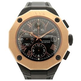 RELÓGIO BAUME & MERCIER RIVIERA CHRONOGRAPH 65585 43MM AÇO OURO ROSÉ AUTO Outro