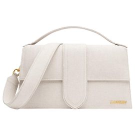 Bolsa de Ombro Jacquemus Le Bambinou Marrom Bege