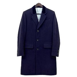Casaco de lã com bordado BEE Gucci Azul Azul marinho