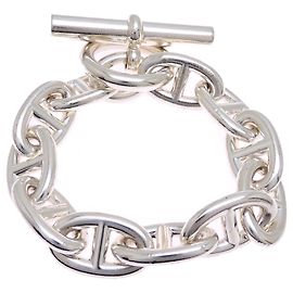 Hermès Hermes Chaine d'Ancre TGM Charm Armband Andere
