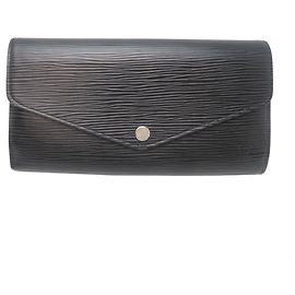 Louis Vuitton Portefeuille Sarah Bi-Fold Wallet Black