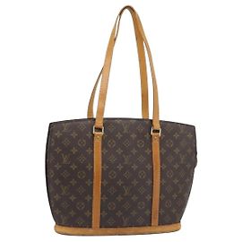 LOUIS VUITTON Tote Bag Monogram Babylone M51102 LV Auth ka4730 Monogramma
