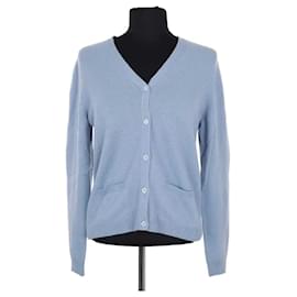 Eric Bompard Blauer Cardigan Blau