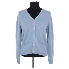 Eric Bompard Cardigan bleu Bleu