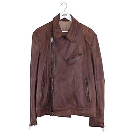 Fendi Lederjacke in Braun Braun