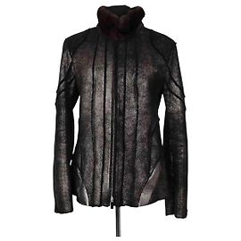 Roberto Cavalli Black coat Black