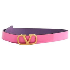 Valentino Cinto de couro rosa Rosa
