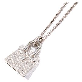 Hermès Collana HERMES 750WG Birkin Amulette Diamond Altro