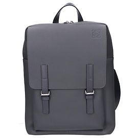 Mochila militar de couro de bezerro Soft Grain Loewe Marrom