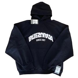 Balenciaga Since 1917 Kapuzenpullover - Schwarz Schwarz