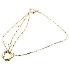 Pulsera Baby Trinity de Cartier Dorado