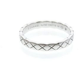 Chanel Coco Crush Mini Ring aus 18K Weißgold Silber