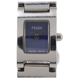 Fendi Orologi Edelstahl Silber