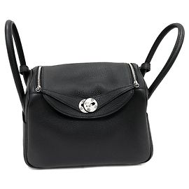 Hermès Sac 2way Hermes Lindy Taurillon Clemence Noir