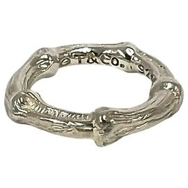 Tiffany & Co Tiffany Vintage Bamboo Ring Silber