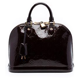 Louis Vuitton Alma PM en Monogram Vernis violet Autre Violet