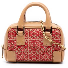 LOEWE Borsa Nano Canvas Amazona Marrone Marrone Altro
