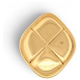 SPILLA VINTAGE CHANEL MATELASSÉ LOSANGE SPILLA GOLDEN QUILTED D'oro