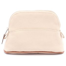 Hermès Hermes Bolide15 Bolsa de Lona y Cuero Otro